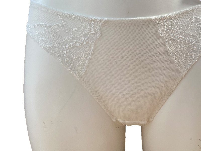 Slip in tulle pois e ricami - PROMISE - Z2486
