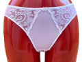 Slip in cotone inserto in raso e tulle - Magie Italiane - Minerva