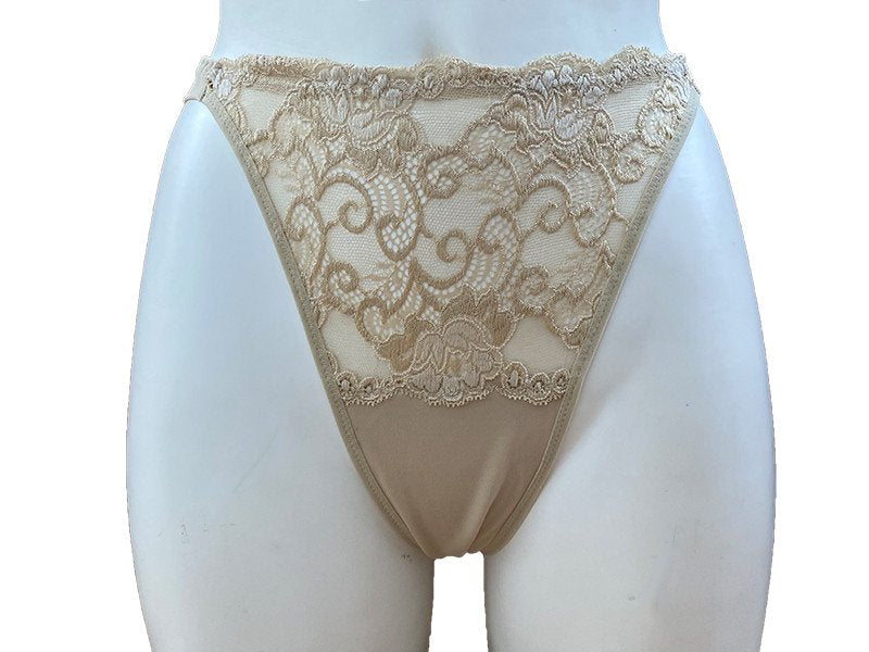 Slip perizoma in pizzo e lycra - Io donna