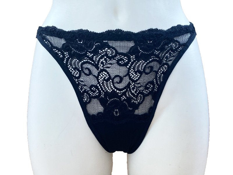 Slip perizoma in pizzo e lycra - Io donna