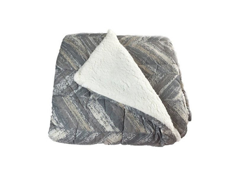 Coperta in pelliccetta arancio- La Morbidosa- Maè