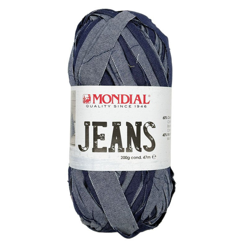 Filato fettuccia per borse Jeans - Lane Mondial