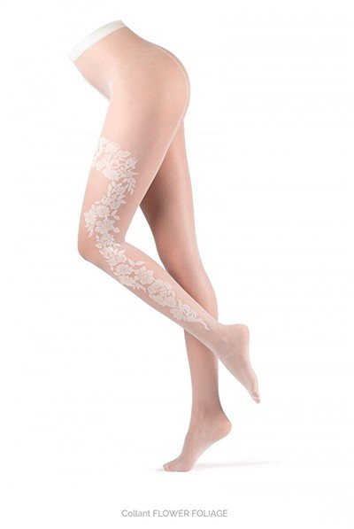 Collant donna in pizzo -  Flower Foliage - Oroblu