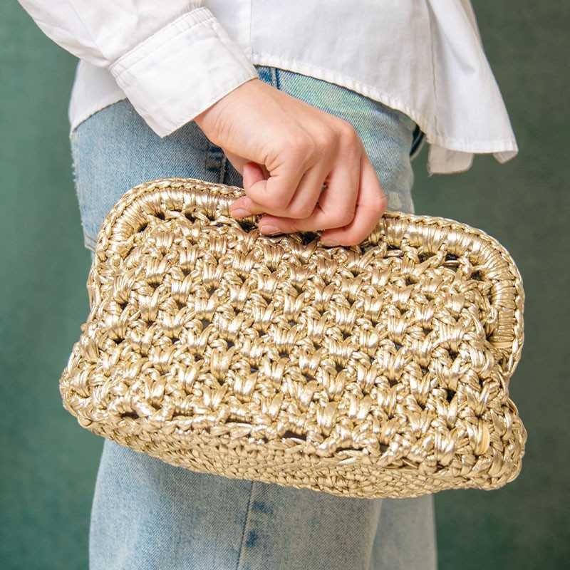 Filato eco bag per borse effetto pelle - Lane Mondial