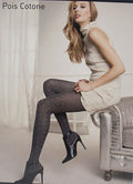 Collant donna pois in cotone - Mura