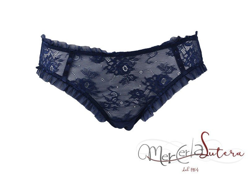 Slip donna in pizzo con volant - PROMISE - Z3383