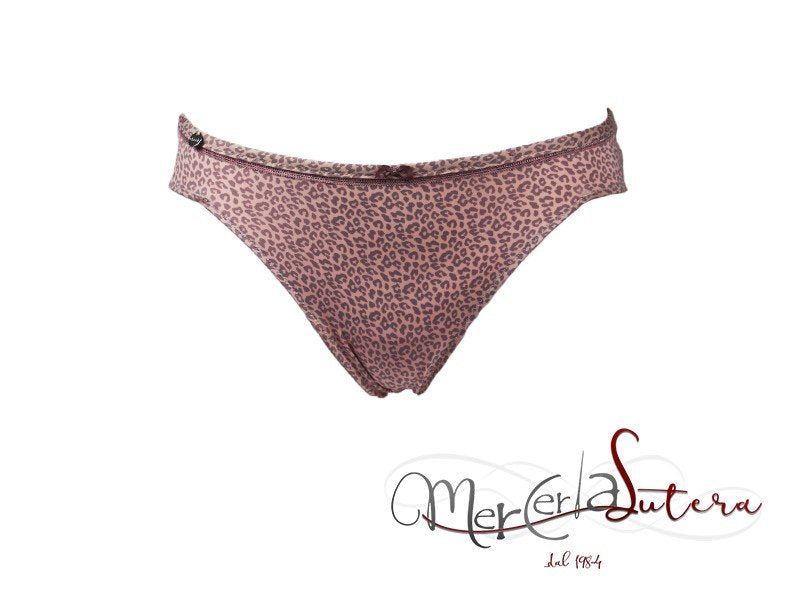 Slip donna vita bassa - maculato