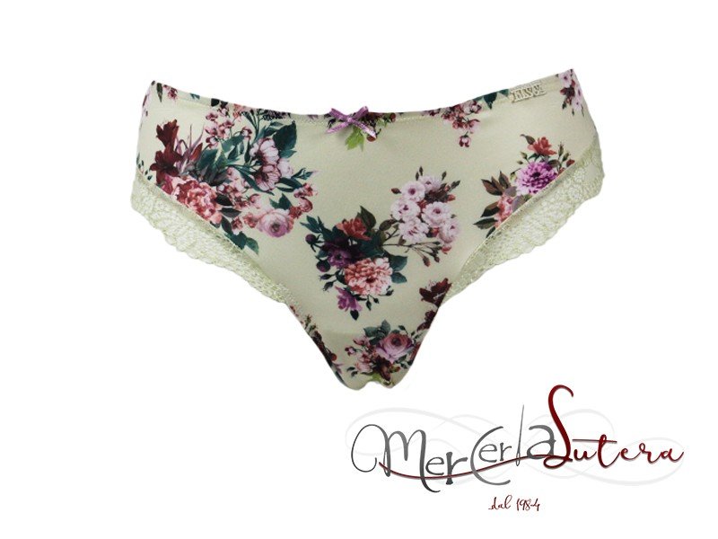Slip donna Fiori e pizzo