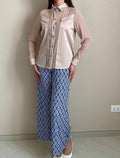 Pantalone geometrico