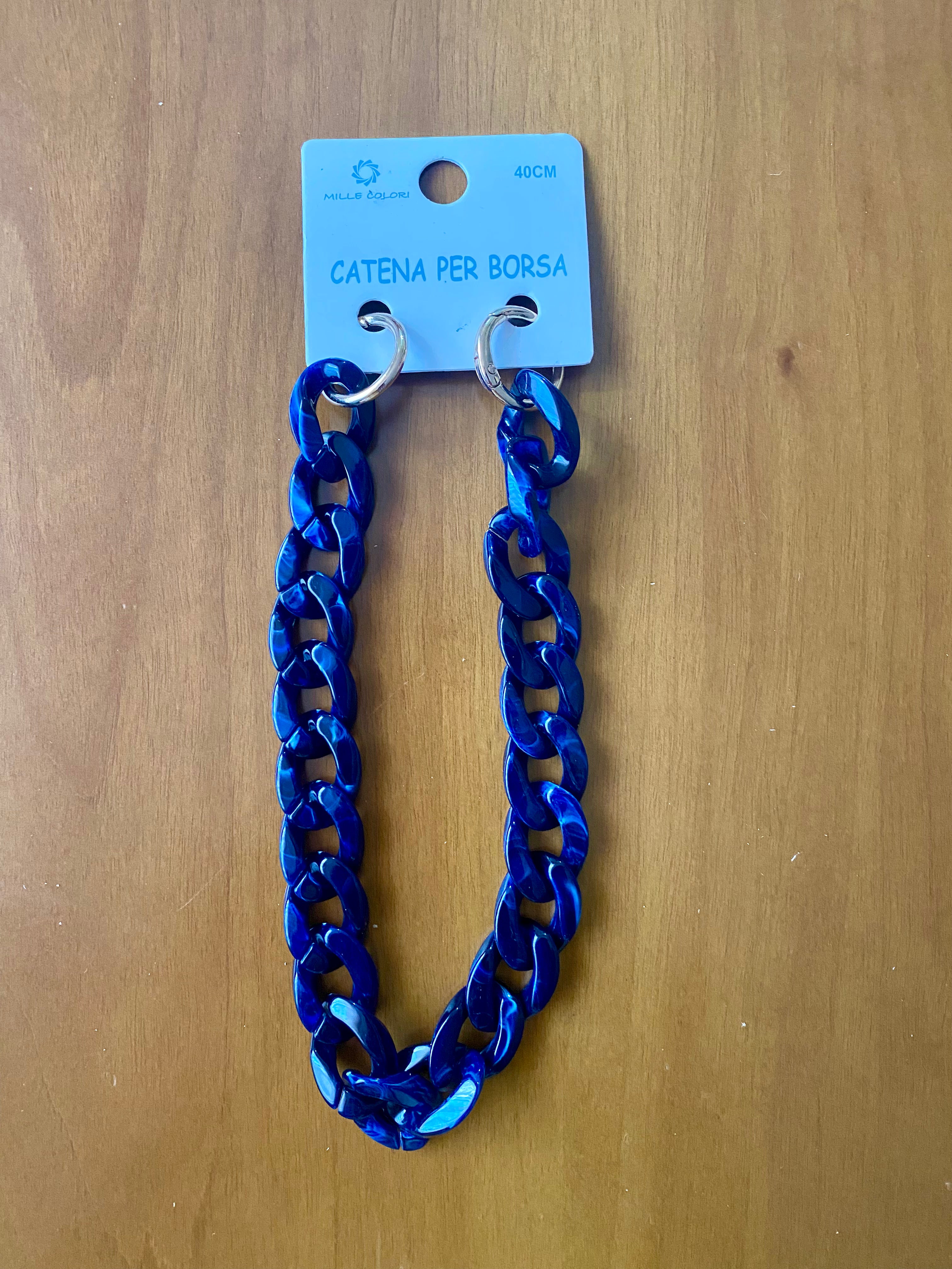 Catena per borsa vari colori 40 cm