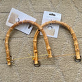 Manici per borse in legno con anello