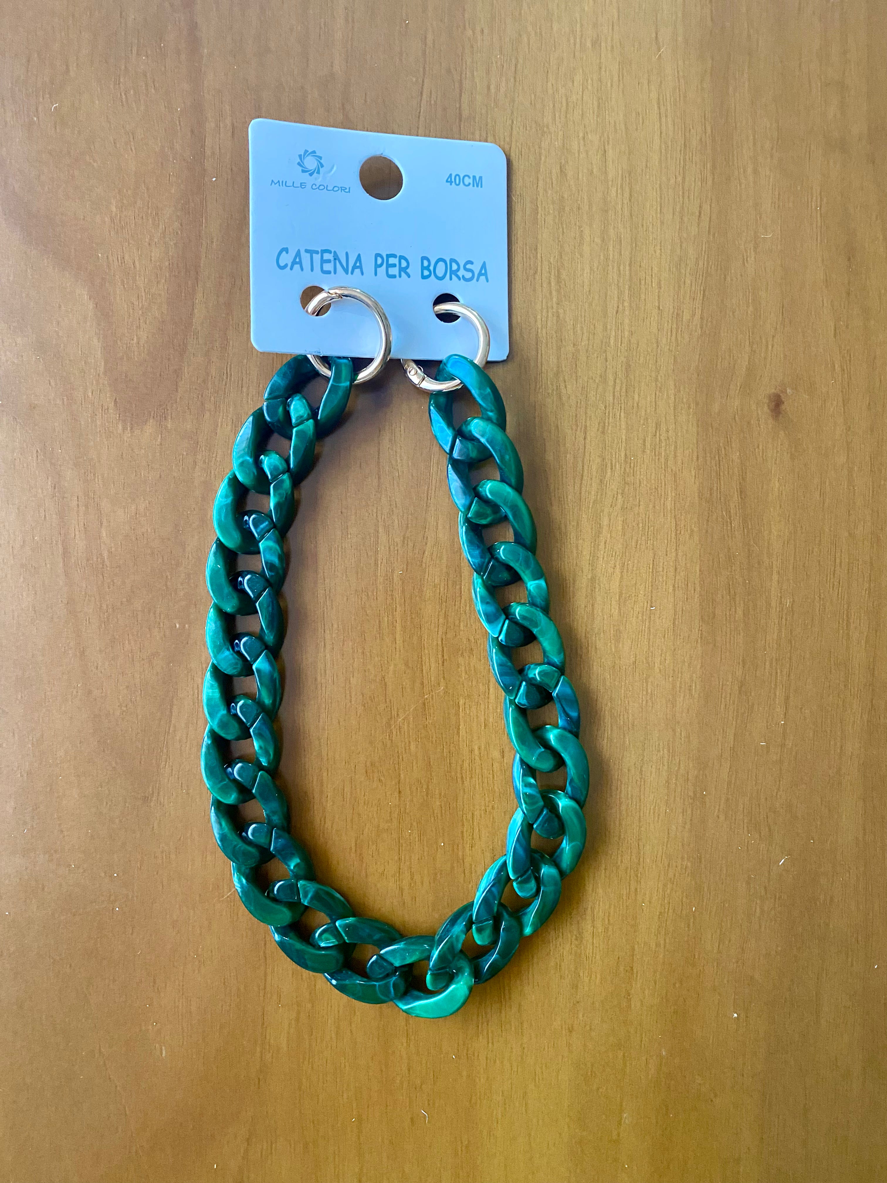 Catena per borsa vari colori 40 cm