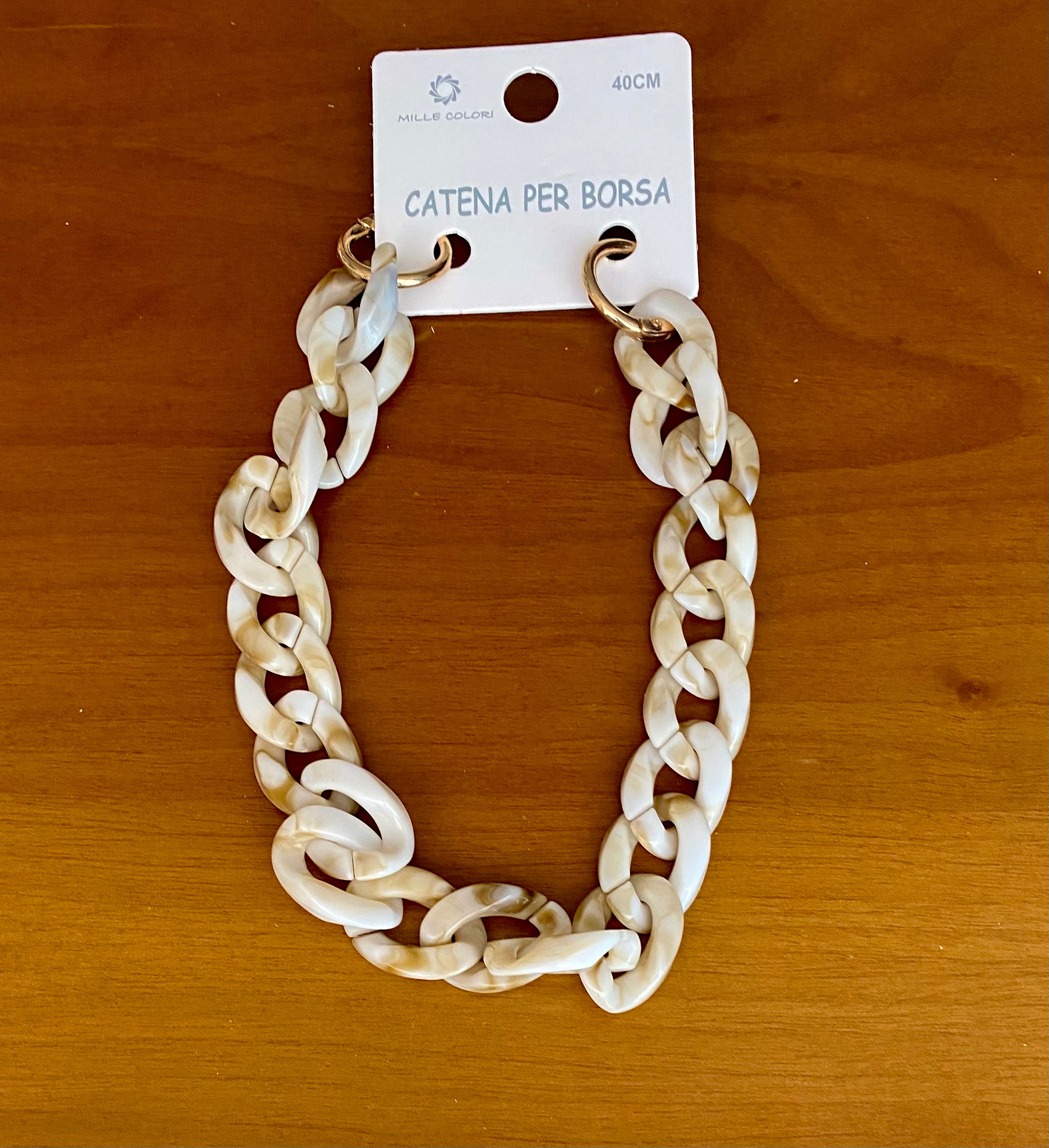 Catena per borsa vari colori 40 cm