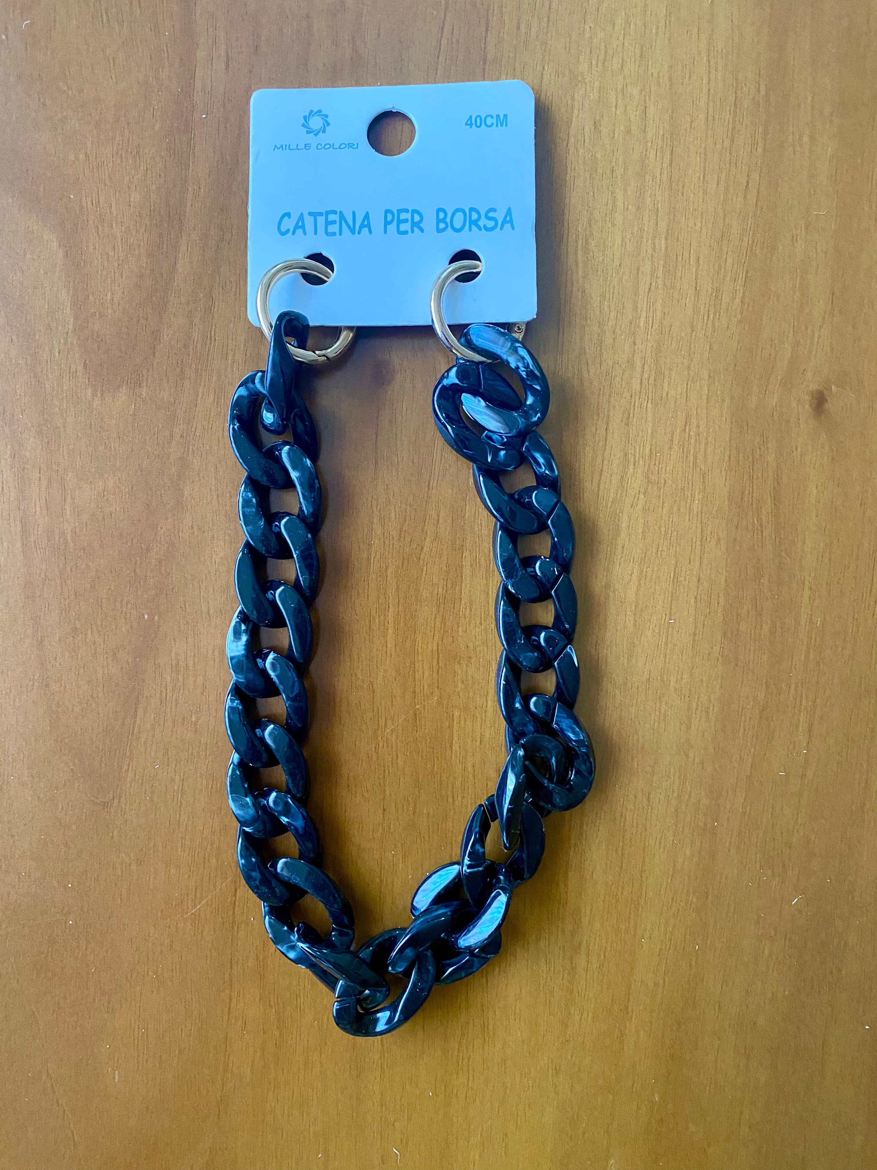 Catena per borsa vari colori 40 cm