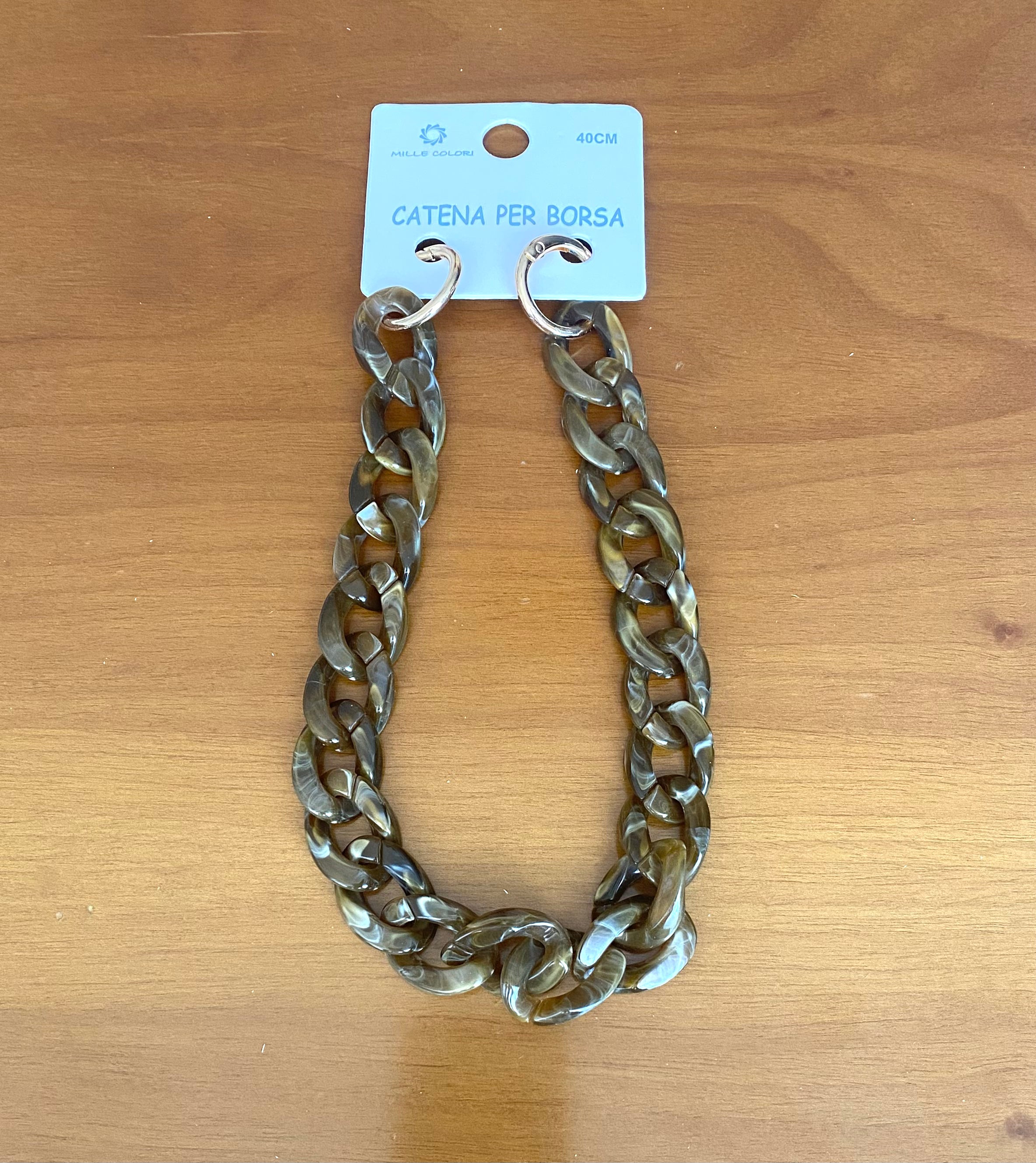 Catena per borsa vari colori 40 cm