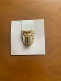 Chiusura per borsa in metallo 3 cm