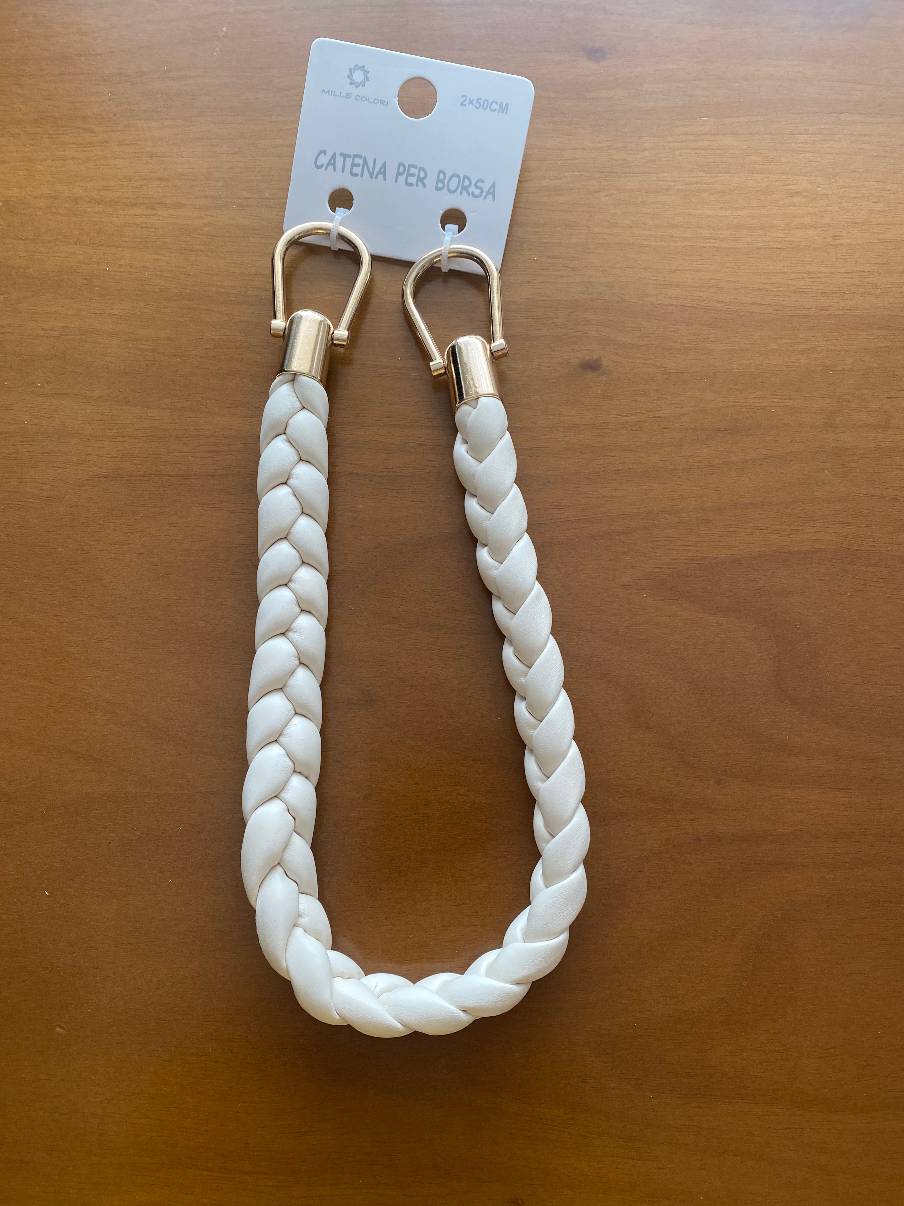 Manico intrecciato per borse 50 cm
